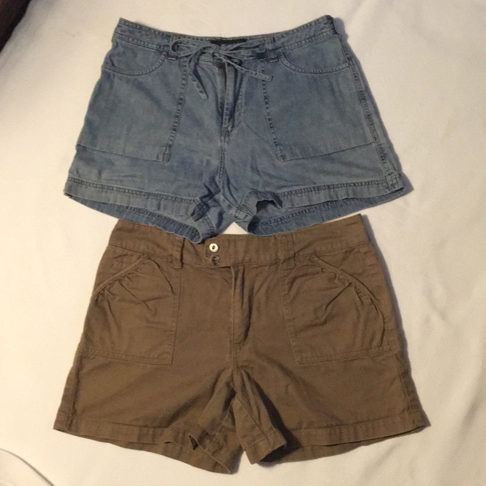 Size 12 shorts 2 pairs -Sonoma & Lee